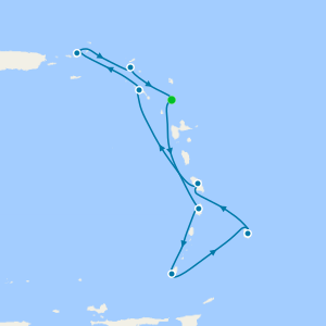 Eastern Caribbean from Antigua