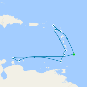 Eastern Caribbean from Barbados