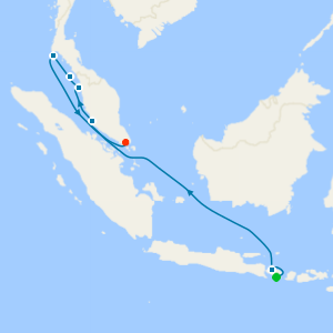 Bali, Malaysia & Thailand from Benoa