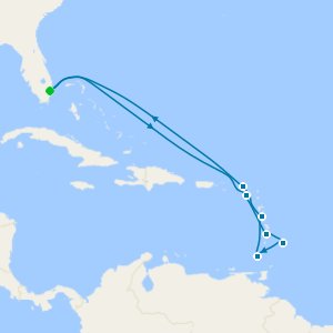 Ultimate Southern Caribbean from Ft. Lauderdale