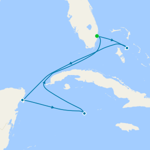 Western Caribbean from Ft. Lauderdale