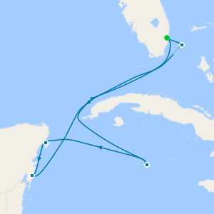 Western Caribbean from Ft. Lauderdale