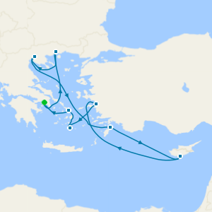 Greece, Turkey & Cyprus from Athens
