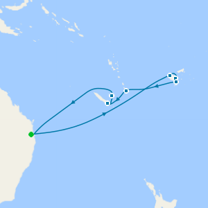 Fiji from Brisbane