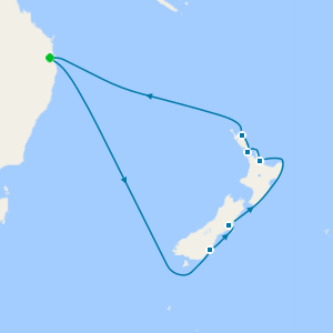 New Zealand from Brisbane