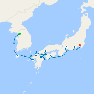 Asia from Seoul to Tokyo