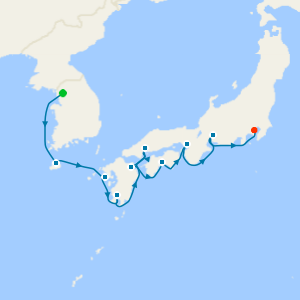 Asia from Seoul to Tokyo