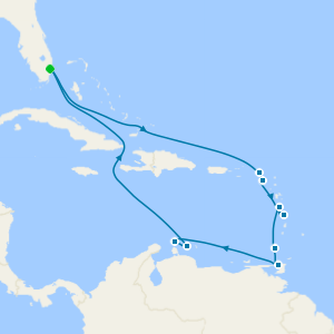 Circle Caribbean from Ft. Lauderdale