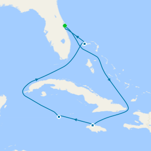 Western Caribbean from Port Canaveral