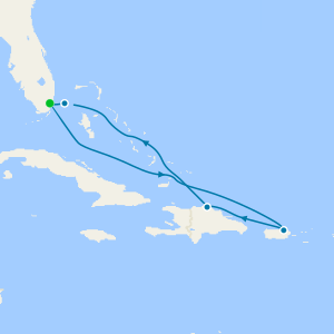 PR, DR & Bimini: Valentine’s Voyage from Miami