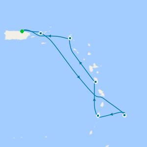 Barbados, Dominica & St. Isle Spring from San Juan