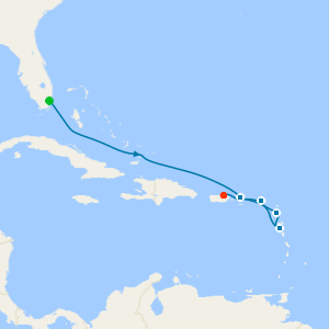 A Journey of Caribbean Adventure & Shimmering Tropical Harmony from Miami