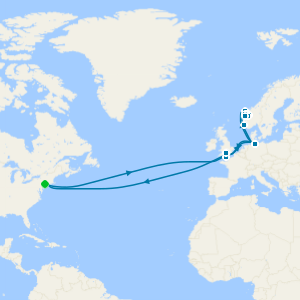 Norwegian Fjords from New York