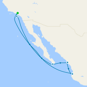 Mexican Riviera from Los Angeles