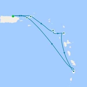 Thanksgiving in the Lesser Antilles from San Juan