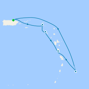 San Juan to Barbados & the St. Isles