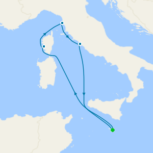 Western Mediterranean from Malta