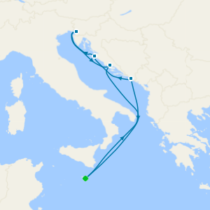 Central Mediterranean from Malta