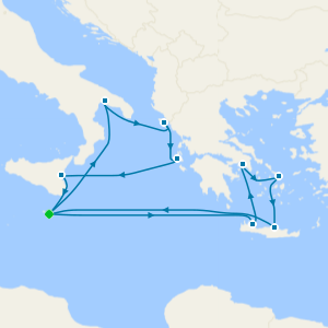 Central Mediterranean from Malta