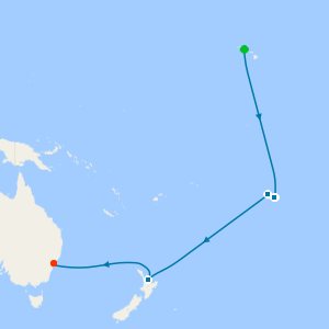 Transpacific from Honolulu to Sydney