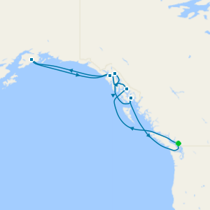 A Journey through Glacial Majesty & Alaskan Spirit - Vancouver R/Trip