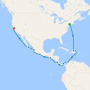 Panama Canal from New York