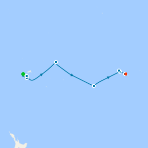 South Pacific from Fiji