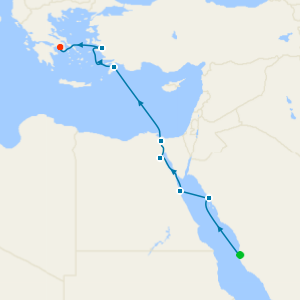 A Journey through Ancient Wonders & Vibrant Mediterranean Cultures from Jeddah