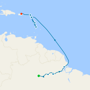 A Journey through Amazonian Mesmerising Wonders to the Caribbean Sunlit Landscapes from Manaus