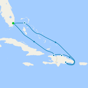 Eastern Caribbean from Miami