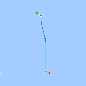 South Pacific from Honolulu