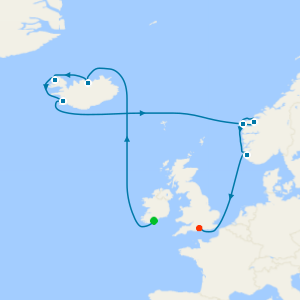 Iceland & Norway from Cork to Southampton