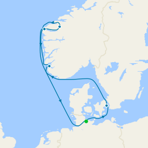 Crociere ai Fiordi e Norvegia da Kiel