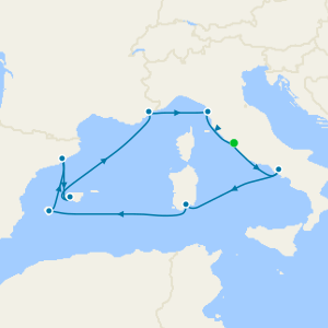 Mediterraneo da Civitavecchia