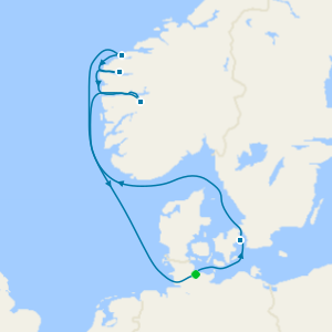 Crociere ai Fiordi e Norvegia da Kiel