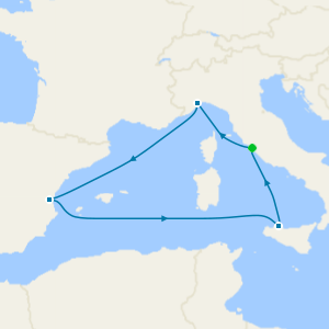 Mediterraneo da Civitavecchia