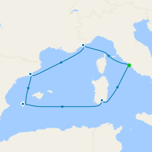 Mediterraneo da Civitavecchia