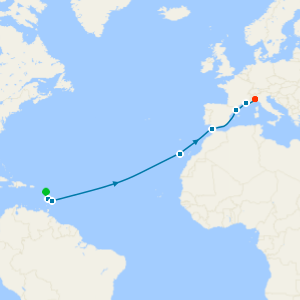 da Guadalupa a Savona