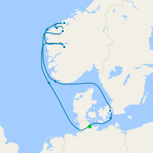 Fiordi e Norvegia da Kiel