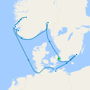 Crociere ai Fiordi e Norvegia da Copenhagen
