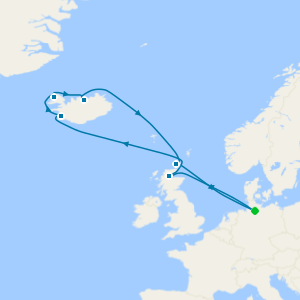 Nord Europa da Amburgo