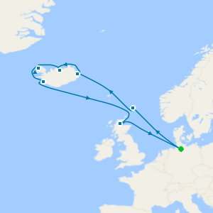 Circolo Polare Artico da Amburgo