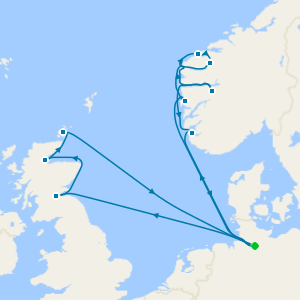 Fiordi e Norvegia da Amburgo