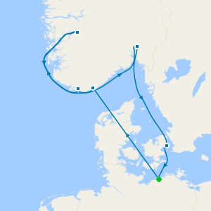 Fiordi e Norvegia da Warnemunde