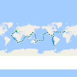 Spettacolare Giro del Mondo da Savona