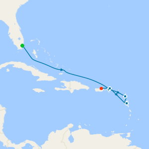 da Miami a San Juan