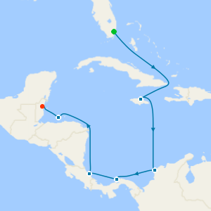 da Miami a Belize città