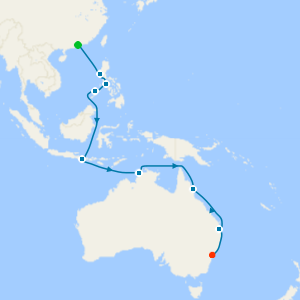 da Hong Kong a Sydney