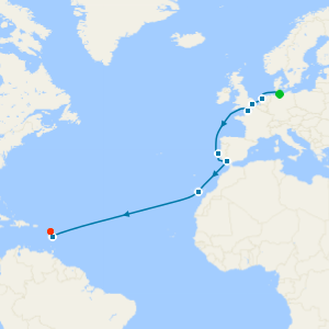 da Amburgo a Guadalupa