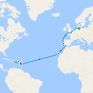 da Amburgo a Guadalupa